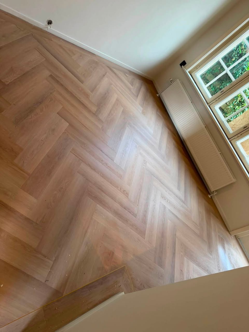 PVC Visgraat met Kantplank & Gouden Bies — Veendam